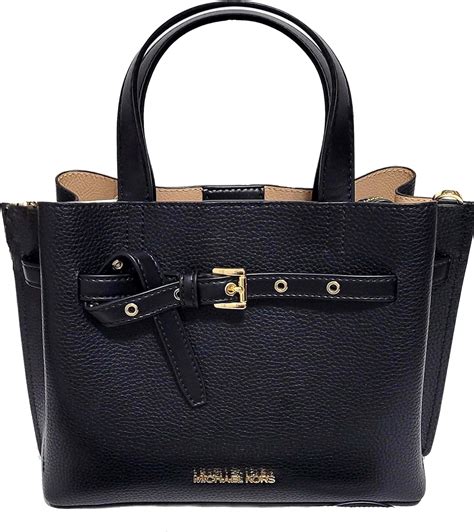 michael kors medium little black leather satchel|Michael Kors outlet satchel.